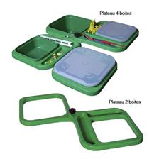 PLATEAU PORTE APPATS REPLIABLE STONFO 2 OU 4 BOITES
