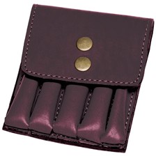 POCHETTE BALLES CUIR 5 TUBES