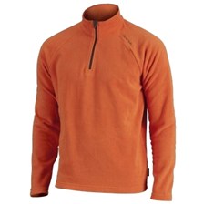 POLAIRE QUECHUA FORCLAZ 50 HOMME ORANGE FONCE