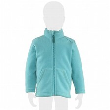 POLAIRE QUECHUA FORCLAZ 500 JUNIOR BLEU LAGON