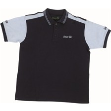 POLO SENSAS BICOLORE NAVY & BLEU CLAIR