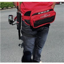 PORTE CANNE CEINTURE PIKE'N BASS AVEC SAC BANANE
