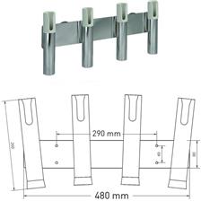 PORTE TANGON SEANOX FIXATION BALCON
