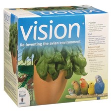 POT DECORATIF POUR CAGE A OISEAU VISION