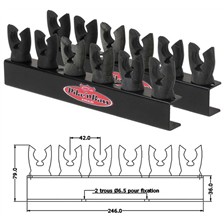 RATELIER ALU PIKE'N BASS INTERIEUR BATEAU