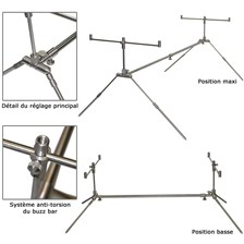 ROD POD SOLAR SOD POD INOX