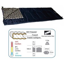 SAC DE COUCHAGE -2°C FREETIME COUVERTURE 200