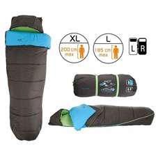 SAC DE COUCHAGE AVEC MATELAS 0°C A 24°C QUECHUA SLEEPIN' BED THERMO