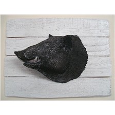 SCULPTURE DEMI-COQUE CAP VERT SANGLIER