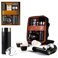 SET OUTDOOR MACHINE A EXPRESSO HANDPRESSO