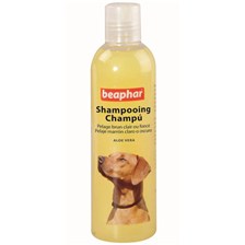 SHAMPOOING CHIEN BEAPHAR PELAGE BRUN A L'ALOE VERA