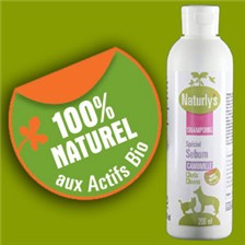 SHAMPOOING CHIEN/ CHAT NATURLY'S SEBUM