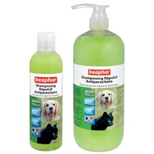 SHAMPOOING REPULSIF ANTIPARASITAIRE CHIEN & CHAT BEAPHAR VETONATURE