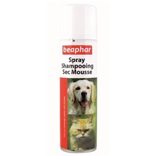 SHAMPOOING SANS RINCAGE CHIEN & CHAT BEAPHAR SPRAY MOUSSE