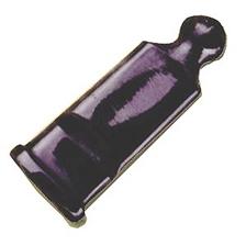 SIFFLET CHASSEUR CORNE DE BUFFLE PLAT