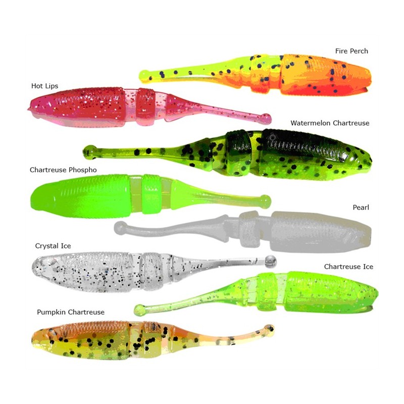 SOFT LURE LAKE FORK LIVE BABY SHAD PACK OF 15