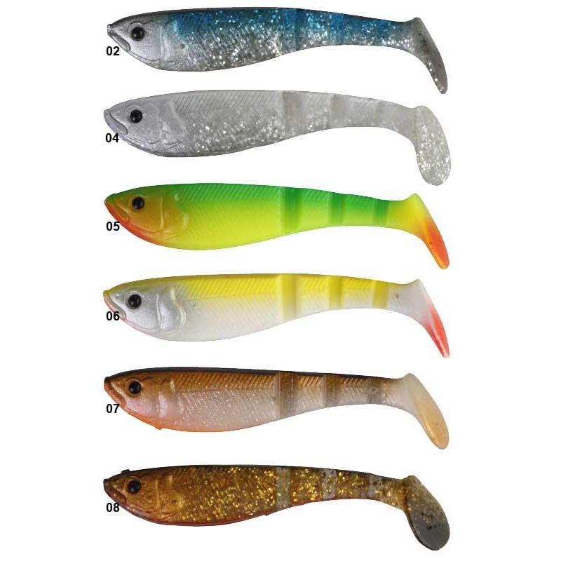 Soft Lure Savage Gear 4play Shad Loose Body 8.5cm - Pack Of 4