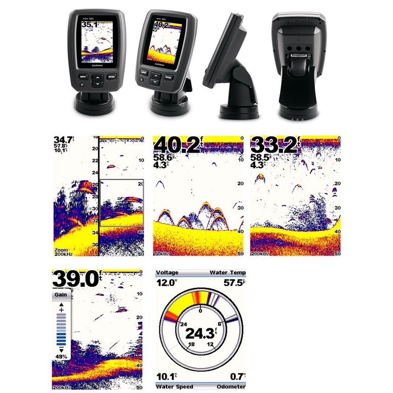 SONDEUR COULEUR GARMIN ECHO 300C