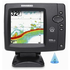 SONDEUR COULEUR HUMMINBIRD FF596 HD BIFREQUENCE