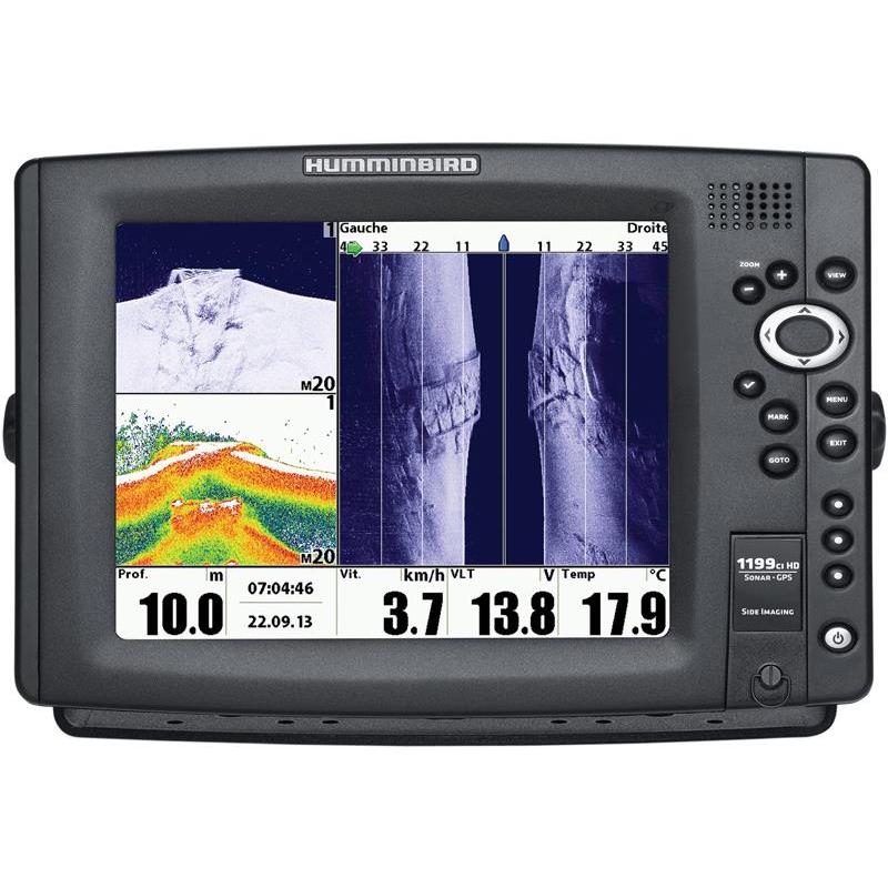 SONDEUR / GPS COULEUR HUMMINBIRD SIDE IMAGING FF1199