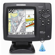 SONDEUR / GPS TRACEUR COULEUR HUMMINBIRD FF597CI HD BIFREQUENCE
