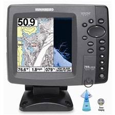 SONDEUR / GPS TRACEUR COULEUR HUMMINBIRD FF788CI HD DI BIFREQUENCE SONDE TA