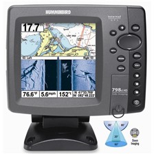 SONDEUR / GPS TRACEUR COULEUR HUMMINBIRD FF798CI HD SI QUADRIFREQUENCE SONDE TA