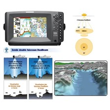 SONDEUR GPS / TRACEUR COULEUR HUMMINBIRD FF858 BIFREQUENCE