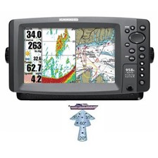 SONDEUR / GPS TRACEUR COULEUR HUMMINBIRD FF958CX TRIFREQUENCE