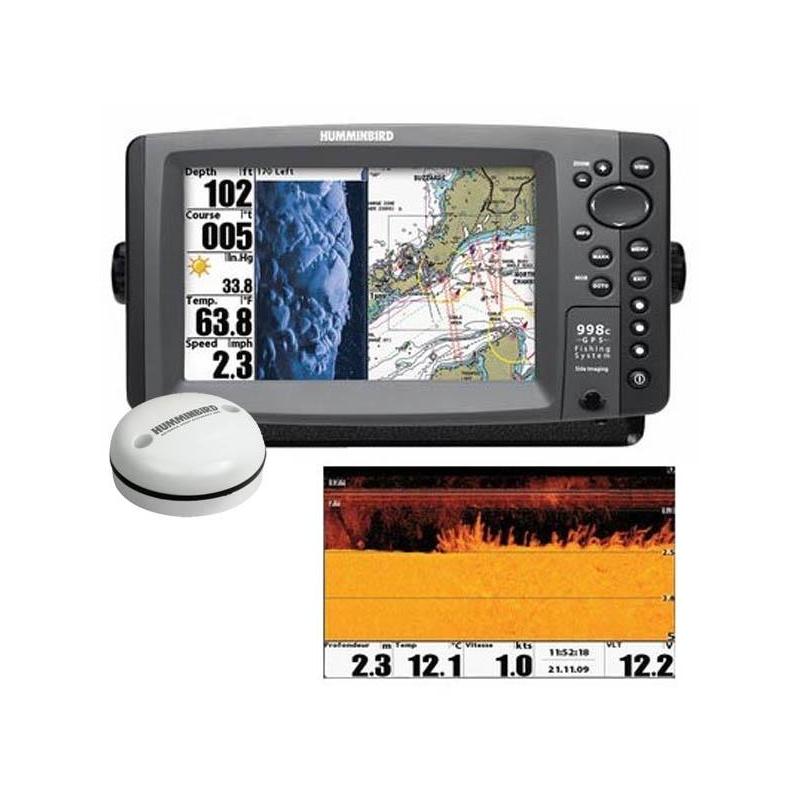 SONDEUR / GPS TRACEUR COULEUR HUMMINBIRD FF998CX FF998CX Side Imaging avec sonde image