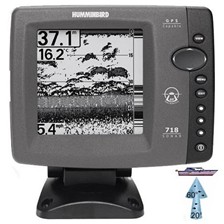 SONDEUR MONOCHROME HUMMINBIRD SQUALE 718 BIFREQUENCE