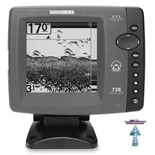 SONDEUR MONOCHROME HUMMINBIRD SQUALE 728 SONDE TA