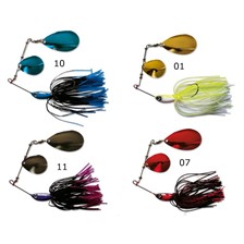 SPINNERBAIT DELALANDE SPINNER 2 PALETTES OVALE + COLORADO