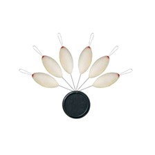 STOP FLOAT SERT X-TREND BLISTER FLOAT OVALE PHOSPHORESCENT - PACK DE 6