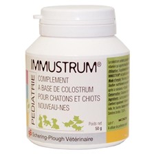 SUPPLEMENT NUTRITIONNEL CHIOT / CHATON SCHERING-PLOUGH IMMUSTRUM
