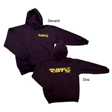 SWEAT SHIRT A CAPUCHE BLACK CAT