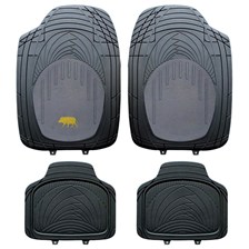 TAPIS DE VOITURE OSLO VELOURS GRIS