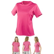 TEE-SHIRT MANCHES COURTES QUECHUA TECHFRESH 50 FEMME ROSE