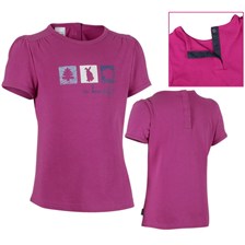 TEE SHIRT MANCHES COURTES QUECHUA TECHTIL FILLE ROSE BABY