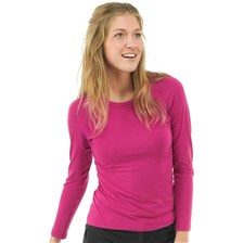 TEE SHIRT MANCHES LONGUES QUECHUA TECHFRESH 100 FEMME ROSE