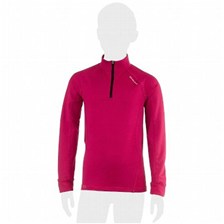 TEE SHIRT MANCHES LONGUES QUECHUA TECHWINTER JUNIOR ROSE