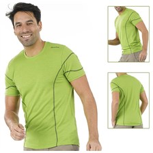 TEE SHIRT QUECHUA TECHWOOL FRESH HOMME VERT