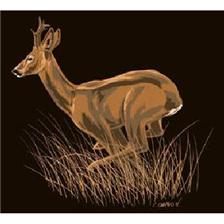 TEE SHIRT SERIGRAPHIE CHEVREUIL