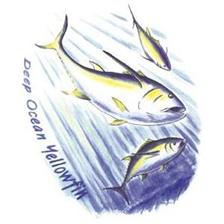 TEE SHIRT TECHNIPECHE AMERICAN STYLE YELLOW FIN