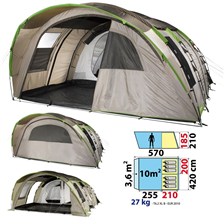 TENTE FAMILIALE QUECHUA T6.2 XL - 6 PLACES