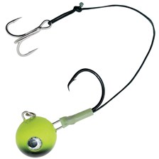 TETE PLOMBEE BLACK CAT FIREBALL RIG