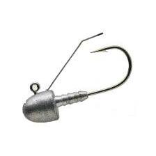 TETE PLOMBEE ECOGEAR BOTTOM HEAD AVEC ANTI-HERBE - PACK DE 4