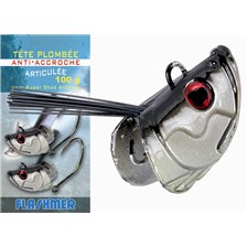 TETE PLOMBEE FLASHMER ANTI-ACCROCHE - PACK DE 6