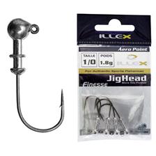 TETE PLOMBEE ILLEX FINESSE JIGHEAD AERO POINT - PACK
