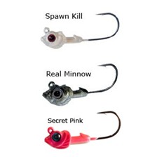 TETE PLOMBEE MEGABASS OKASHIRA - PACK DE 4